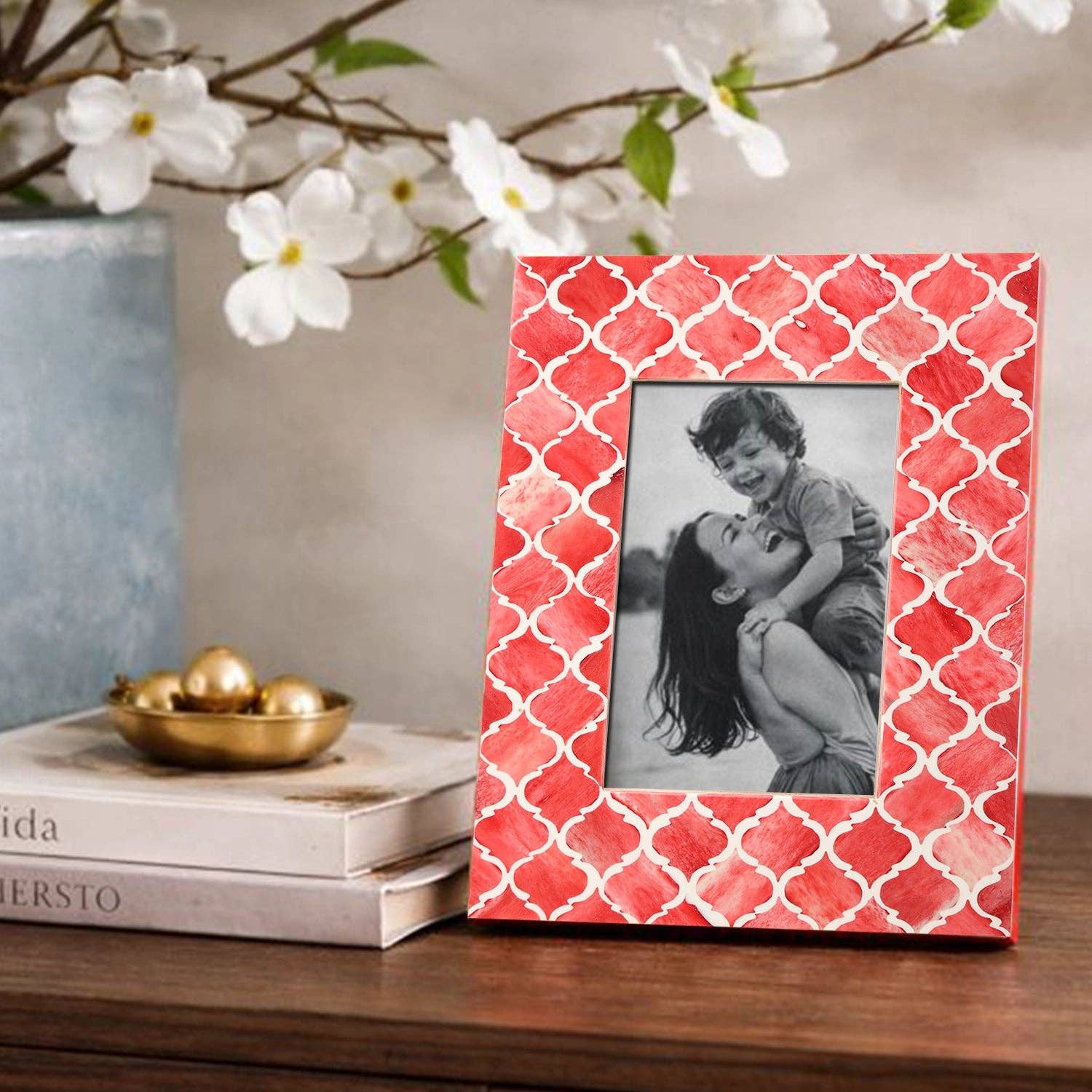 Handicrafts Home - Vendita all'ingrosso Cornice portafoto - Cornice Fotografica Marocchina | Larghezza Bordo 1,5" | 5 Colori11