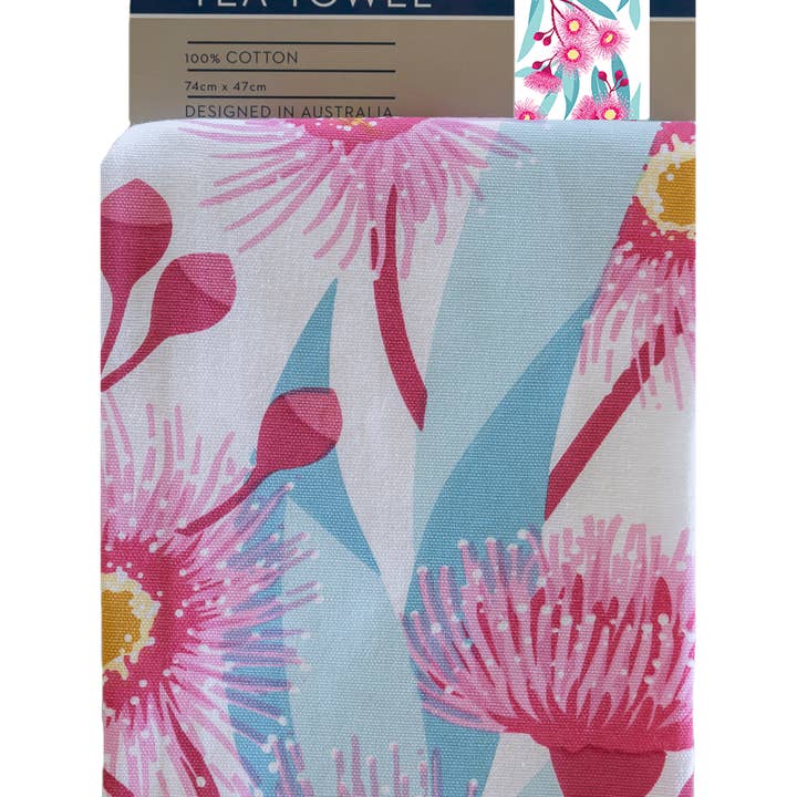 Allgifts Australia - Wholesale Tea Towel - Tea Towel - Flowering Gum