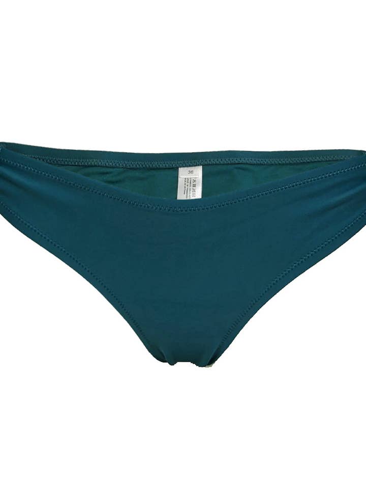 NHP International - Wholesale Two Piece Swimsuit - Women's - Teal preformed bikini sets with print for women2