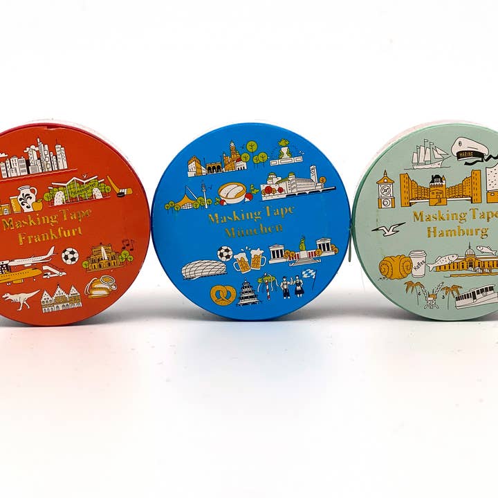Creabrulee – Großhandel Washi-Tape – Citytapes Masking/Washi Tape Souvenir Berlin, München ..12