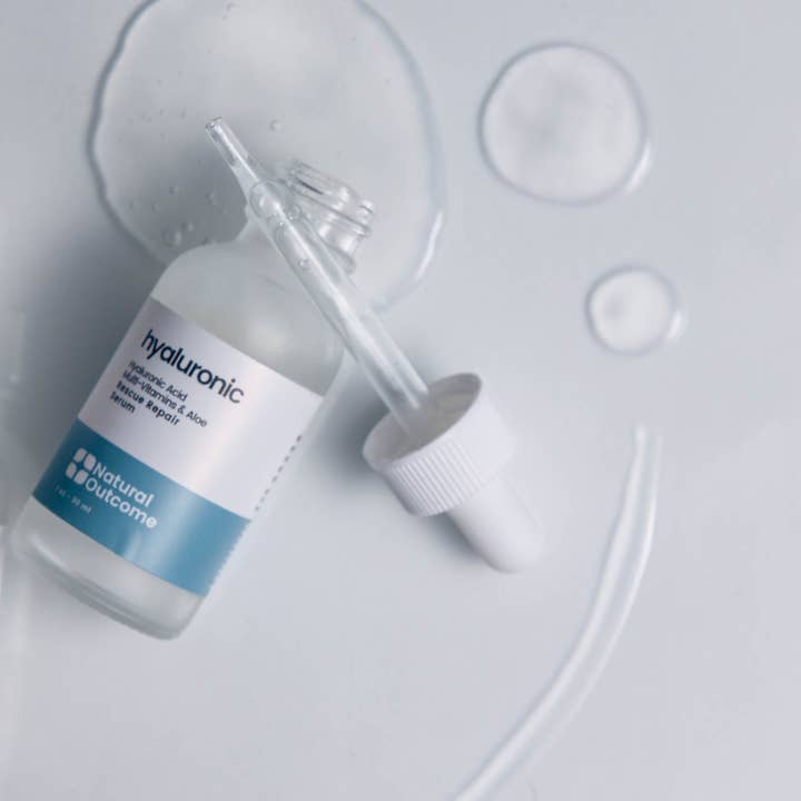 Natural Outcome Skincare - Wholesale Facial serum/concentrate - Hyaluronic Acid Facial Serum - Rescue Repair Face Serum2