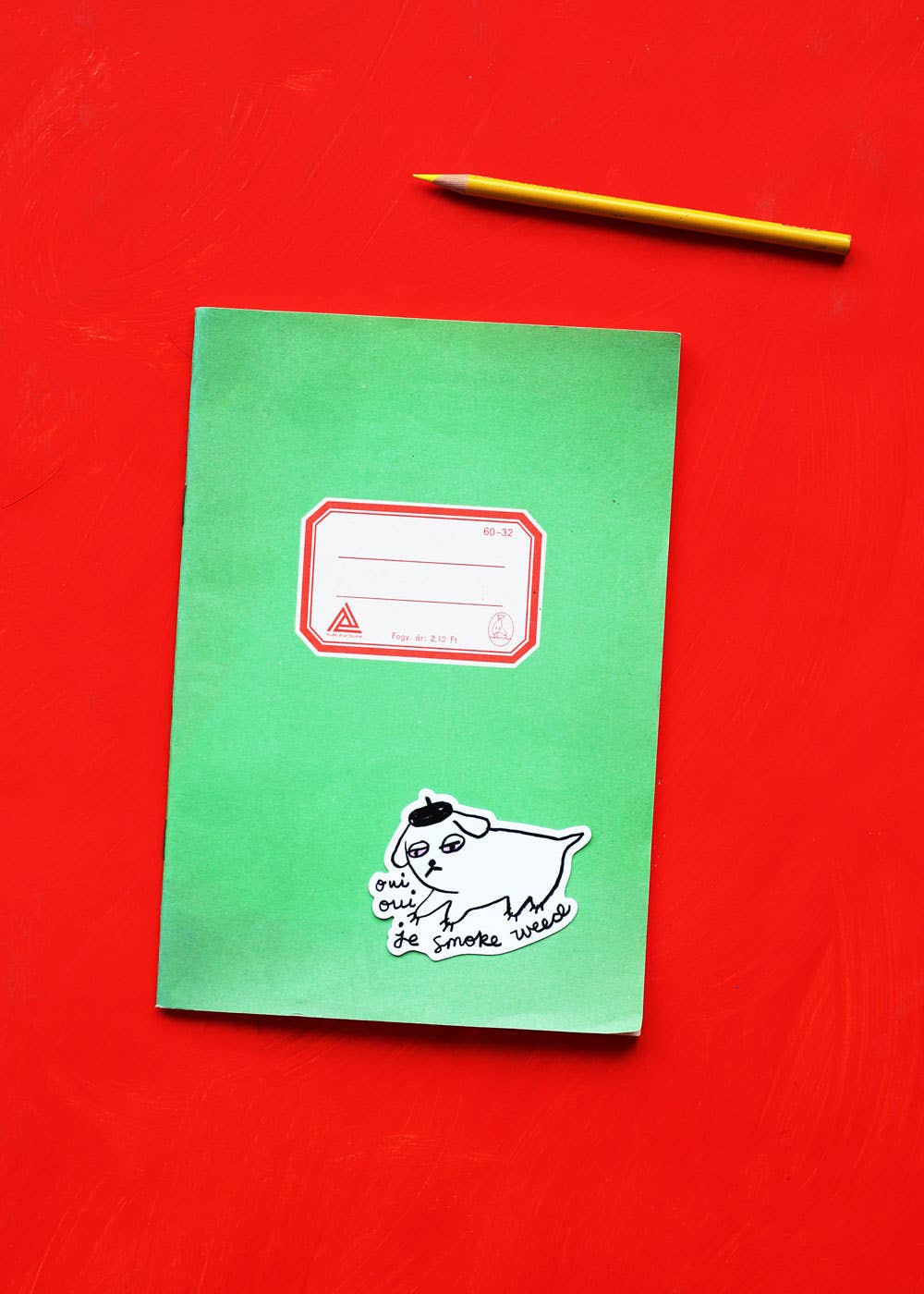 gentle thrills – Engroshandel Klistermærke – weed dog klistermærke1