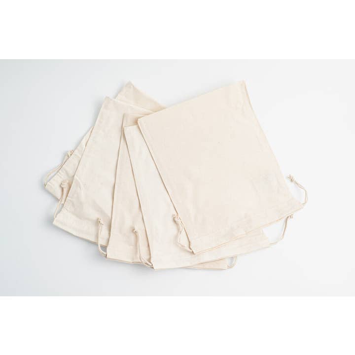 Goodly Gosh - Wholesale Food storage wrap/bag - Reusable Organic Cotton Dry Goods Bag – Pack of 52