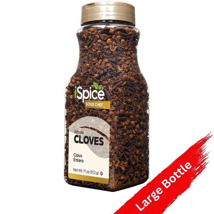 iSpice | Cloves Whole | 11 oz | Food Service | Kosher | Deeply Aromatic for wholesale by iSpice