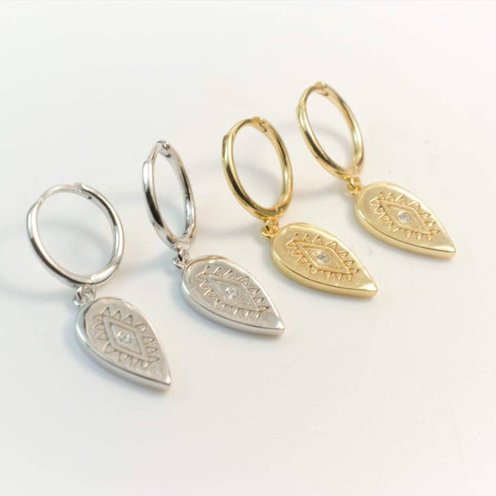 Huge Gold Earrings for wholesale by Diat