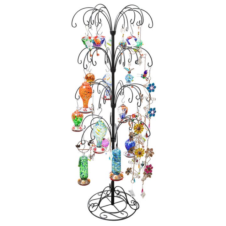 Evergreen Enterprises - Wholesale Retailer Display Stand/Case - 72" Metal Display Tree, 48 Hooks