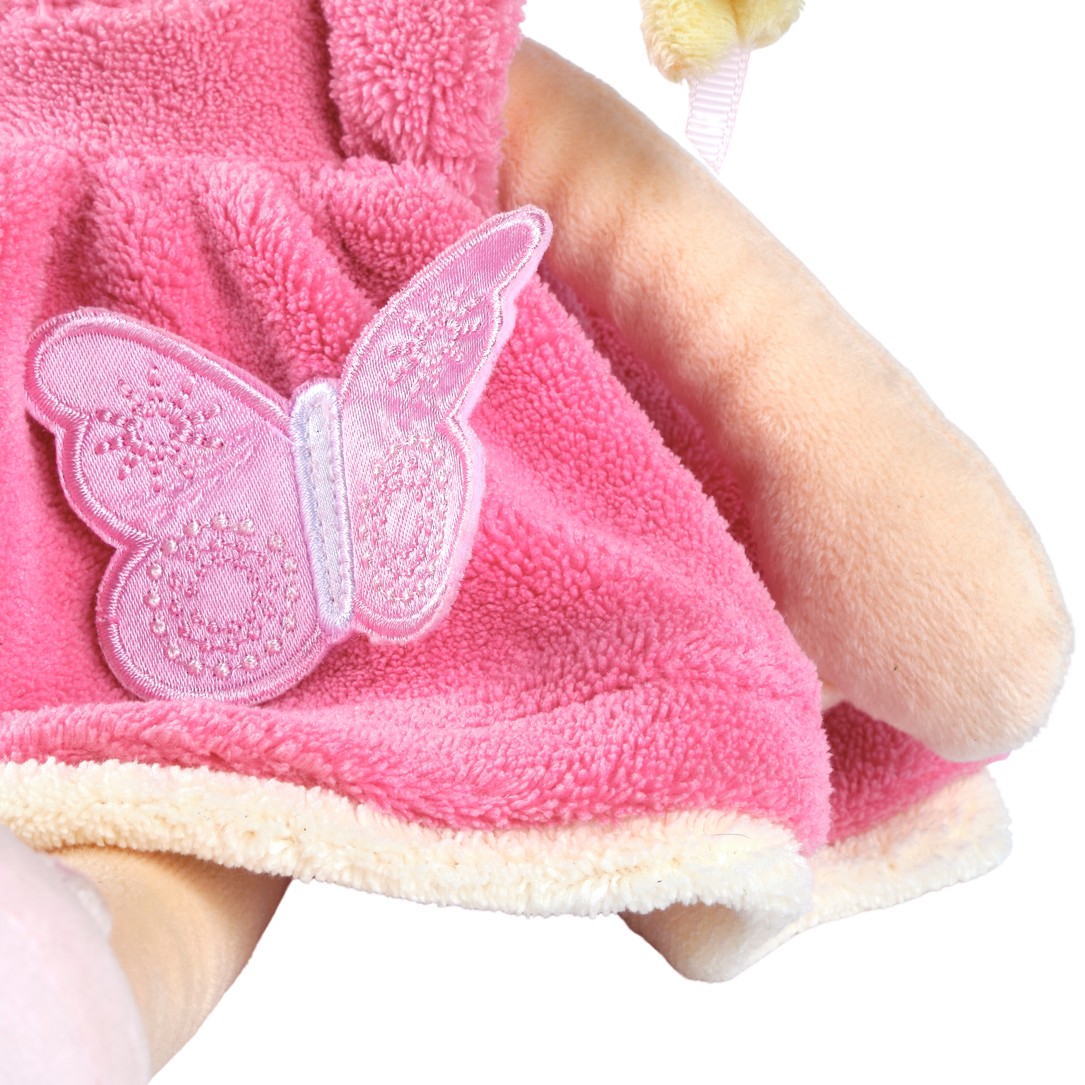 Tikiri Toys LLC - Wholesale Doll - Kids - Ria Blonde Hair with Pink and White Dress1