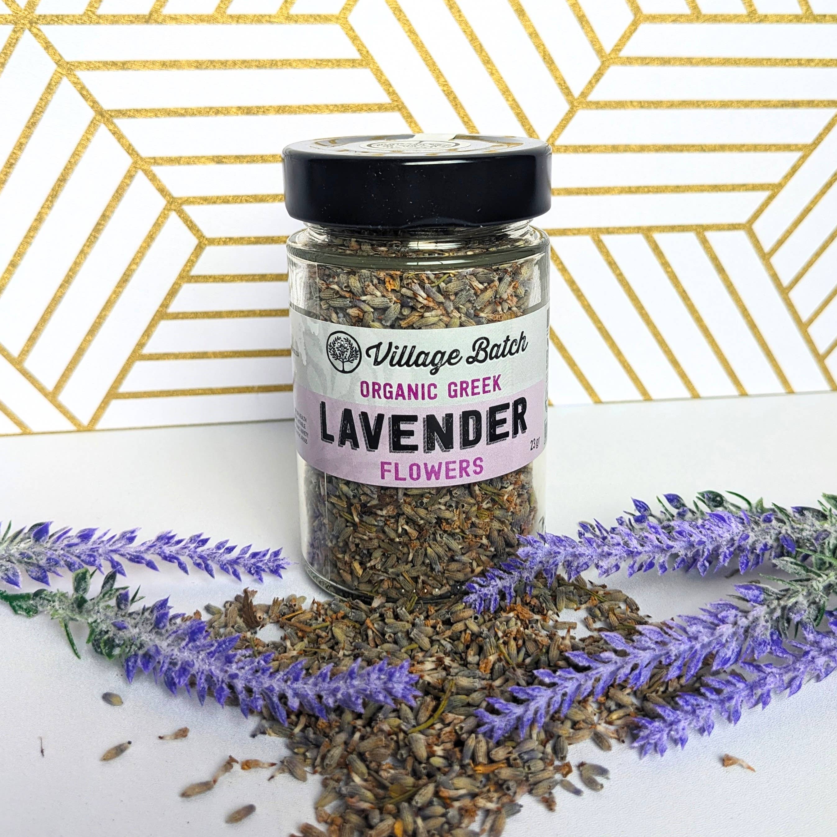Village Batch - Wholesale Herbs - Organic Greek Lavender Flowers1