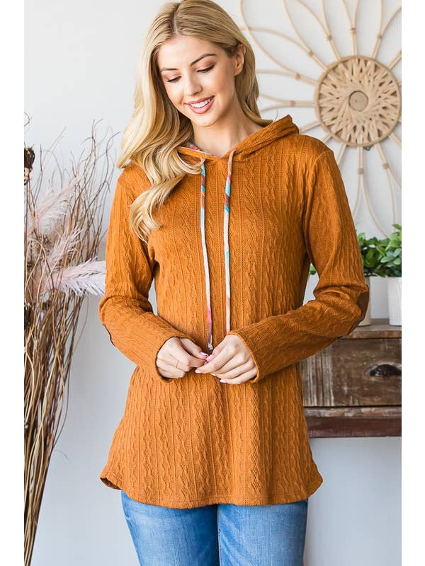 HEIMISH - Wholesale Tunic - Women's - ET6780-10 SOLID AND AZTEC TOP