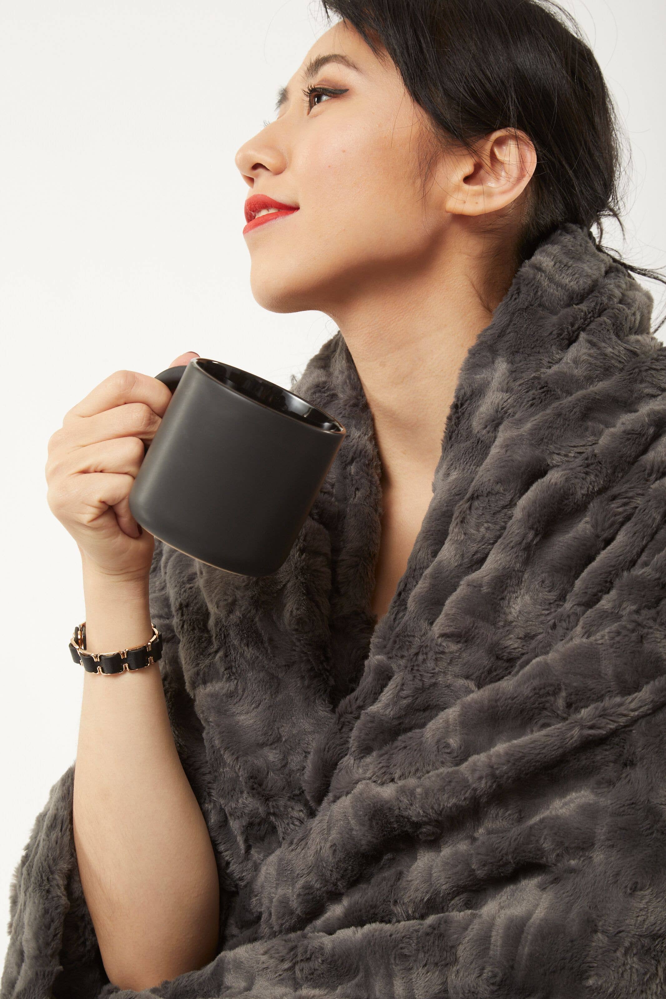 Tourance - Vente Plaids - Jeté - Le Marais - Anthracite