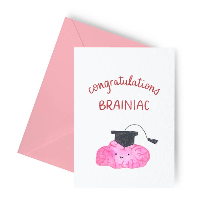 Congratulations Brainiac for wholesale by Yiscah's Pencil Box