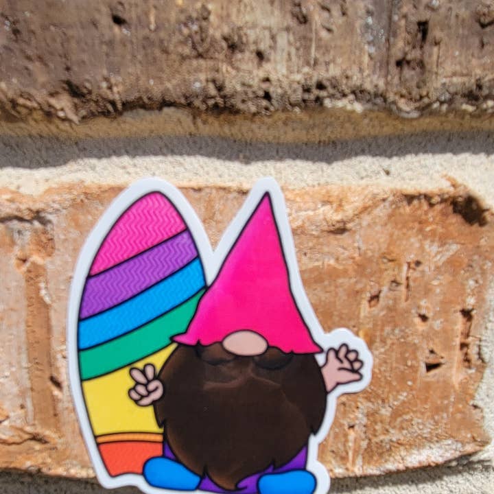 3 inch Water resistant laminated vinyl sticker for wholesale by Kodaandmom