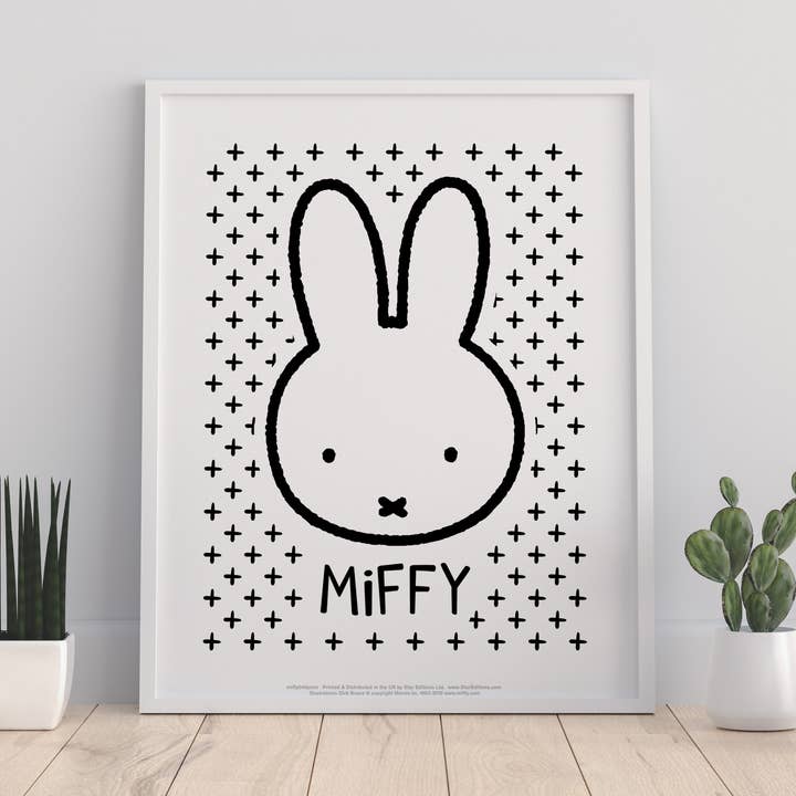 Miffy - Picture With Crosses - Stampa artistica premium 11 x 14» per la vendita all'ingrosso da parte di Star Editions