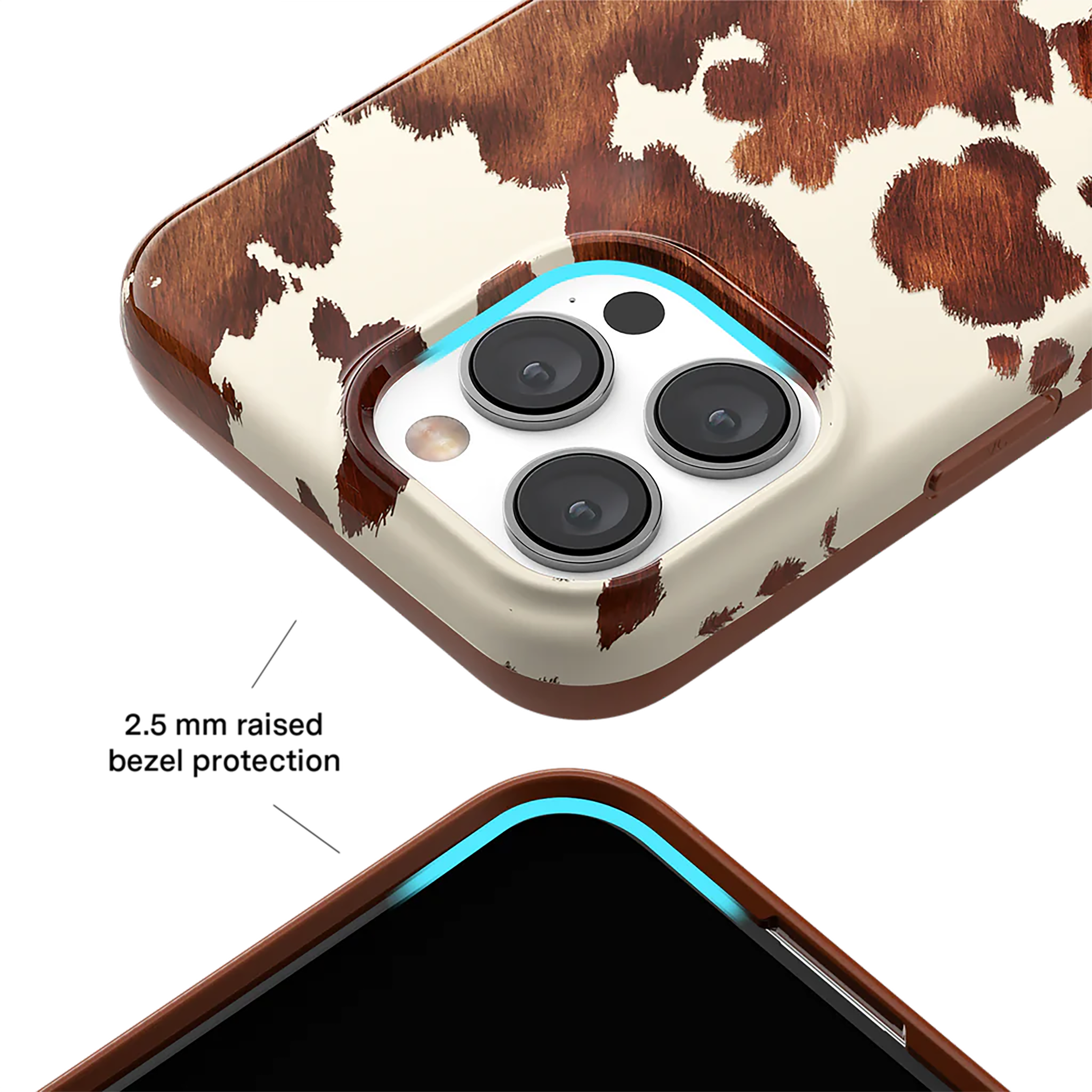 VELVET CAVIAR - Wholesale Phone Case - Women's - iPhone 16 Pro Max MagSafe Case - Cocoa Cow2