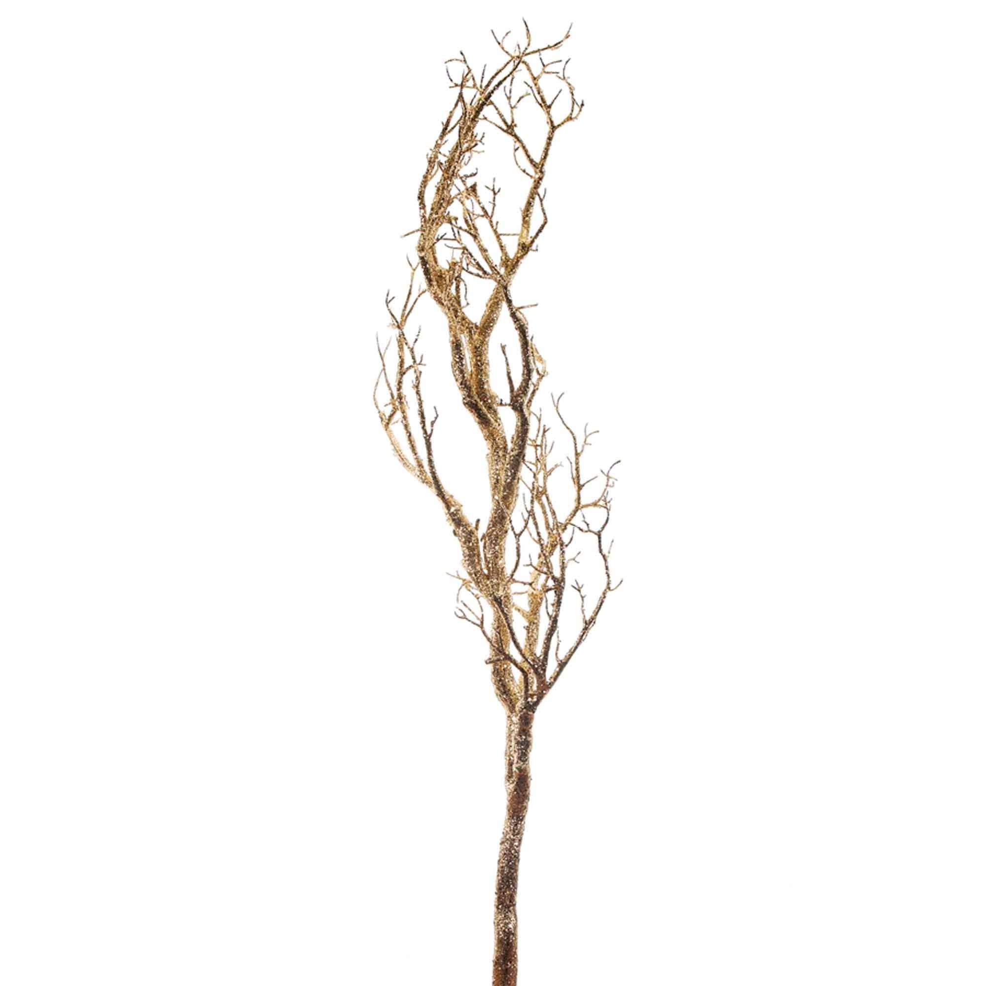 Or Branche de Manzanita à paillettes artificielles - Doré en vente sur Faire0