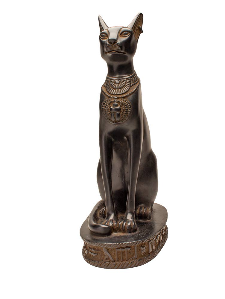 Discoveries, Inc. - Wholesale Decorative Figurine - Bastet Cat Statues - Black - Egyptian Goddess11