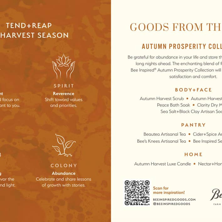 Bee Inspired - Wholesale Body Scrub/Exfoliant - Autumn Harvest Body Scrub | 8oz Pumpkin Spice Body Scrub9