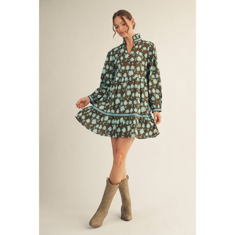 STYLE USA - Wholesale Dress - Women's - Floral Dress6
