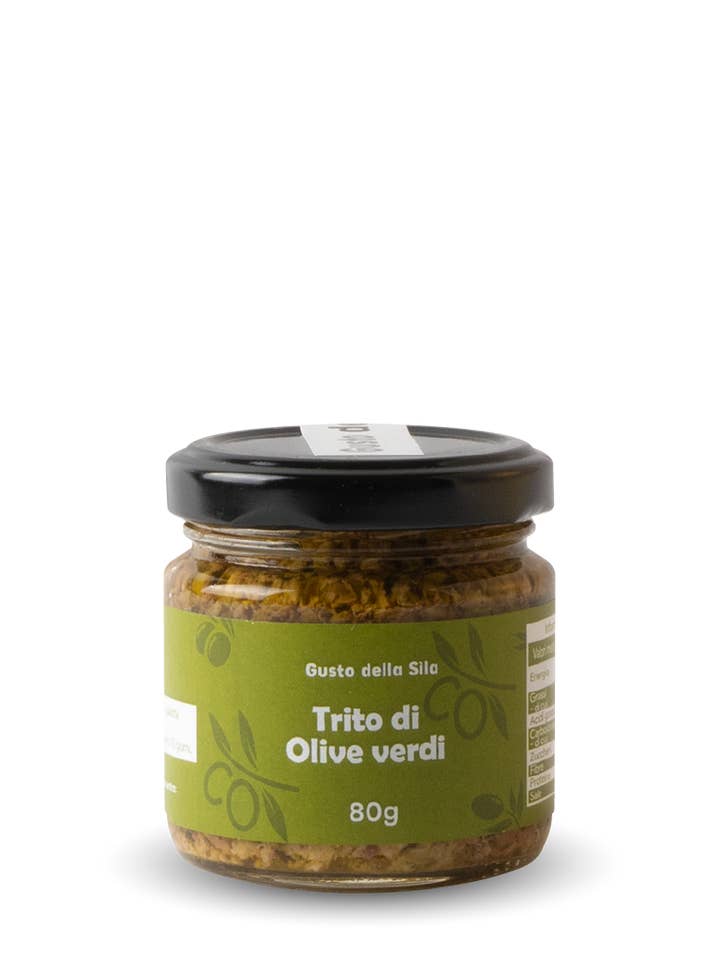 ACEITUNAS VERDES PICADAS para venta al por mayor de Gusto della Sila