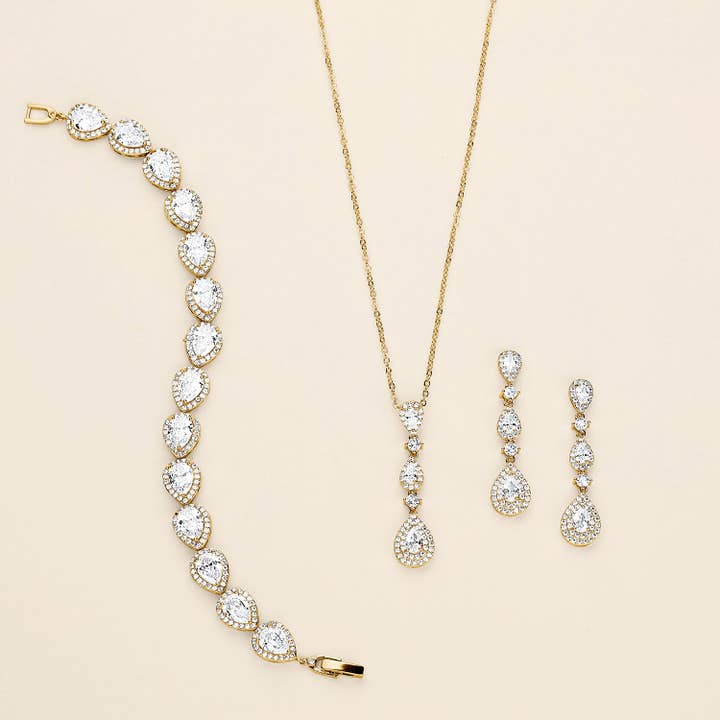 allureweddingjewelry - Wholesale Jewelry Set - Mandy CZ Jewelry Set3