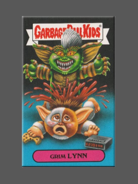 GARBAGE PAIL KIDS Grim Lynn - Ímã, Botão ou Espelho Gremlins por atacado de Ba Ba Buttons