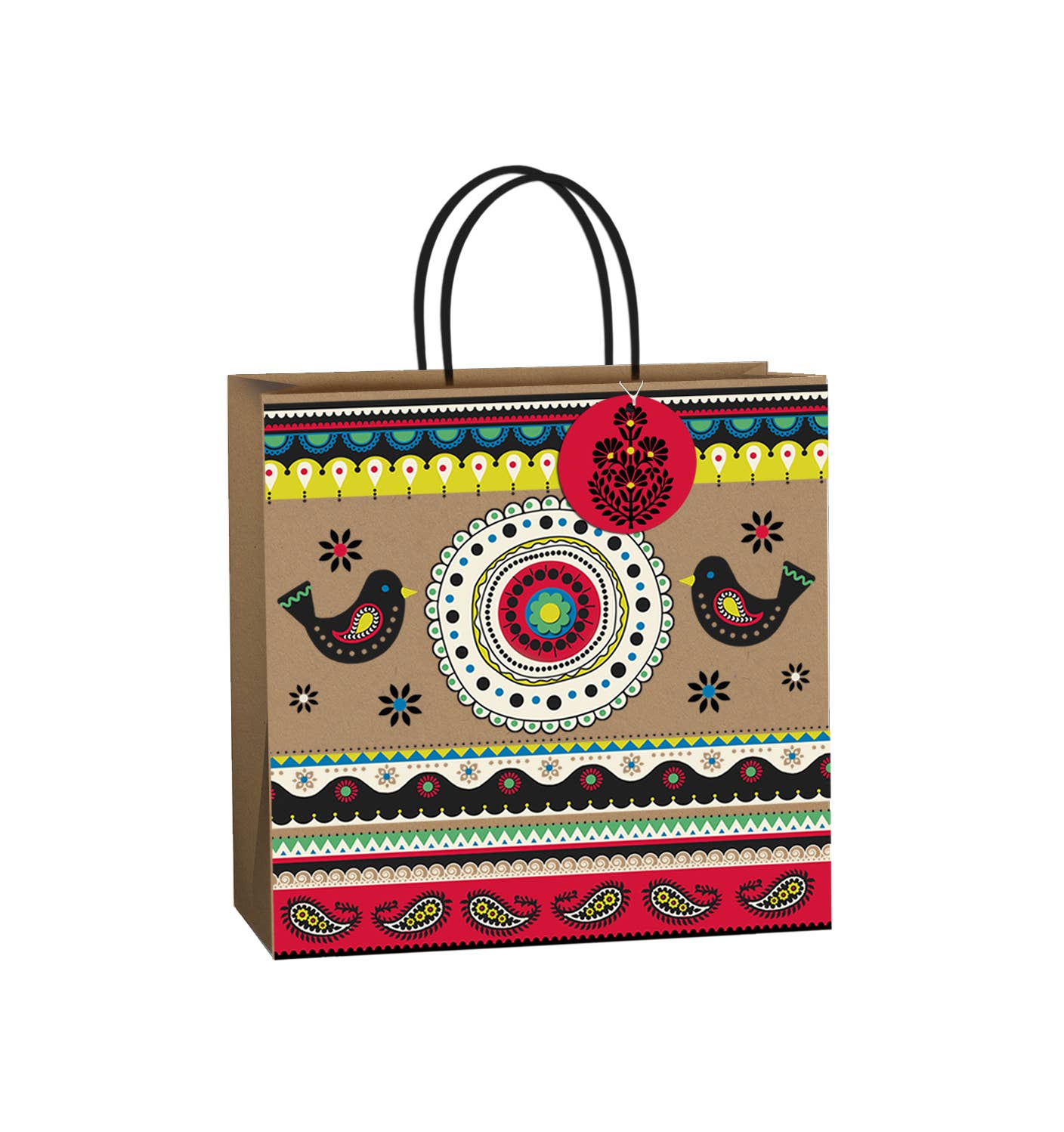 The Unique Paper Company – wholesale Presentpåse – Miljövänliga FSC™ Folklore presentpåsar med hållbart ursprung1