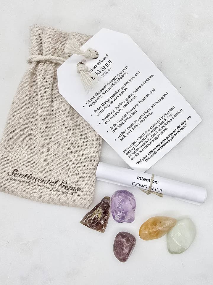 Feng Shui Crystal Kit for wholesale by Kerri Jarrett