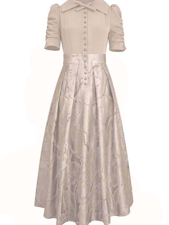 Camisola Combo Chic Star Metálica Jacquard em Azul 060724 por atacado de CHIC STAR