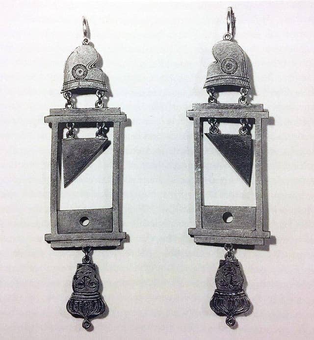 While Odin Sleeps - Wholesale Dangle Earrings - Guillotine2