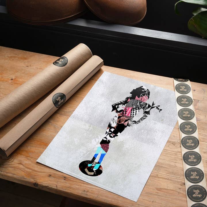 Ink & Drop – wholesale Art print – Mannequin Print