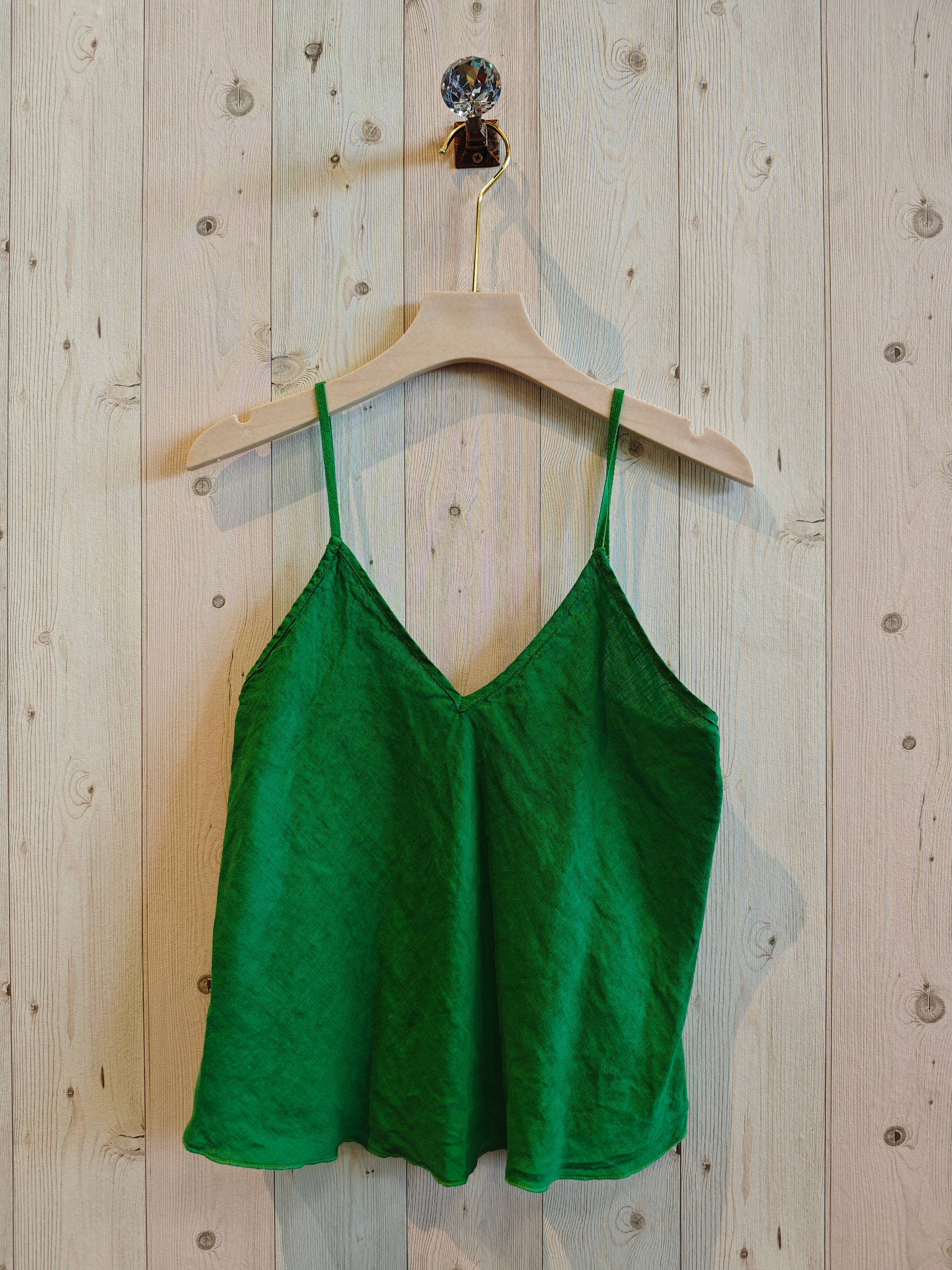 Linen & More - Wholesale Camisole - Dames - REF 22943 linnen tanktop met koordsluiting, 100% linnen17