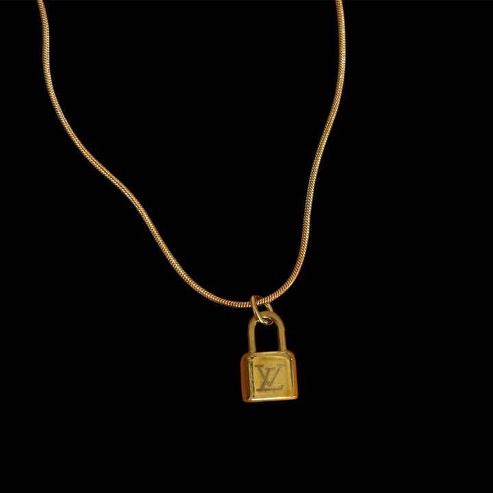 Repurposed Vintage LV Necklace for wholesale by Chelsea Rose