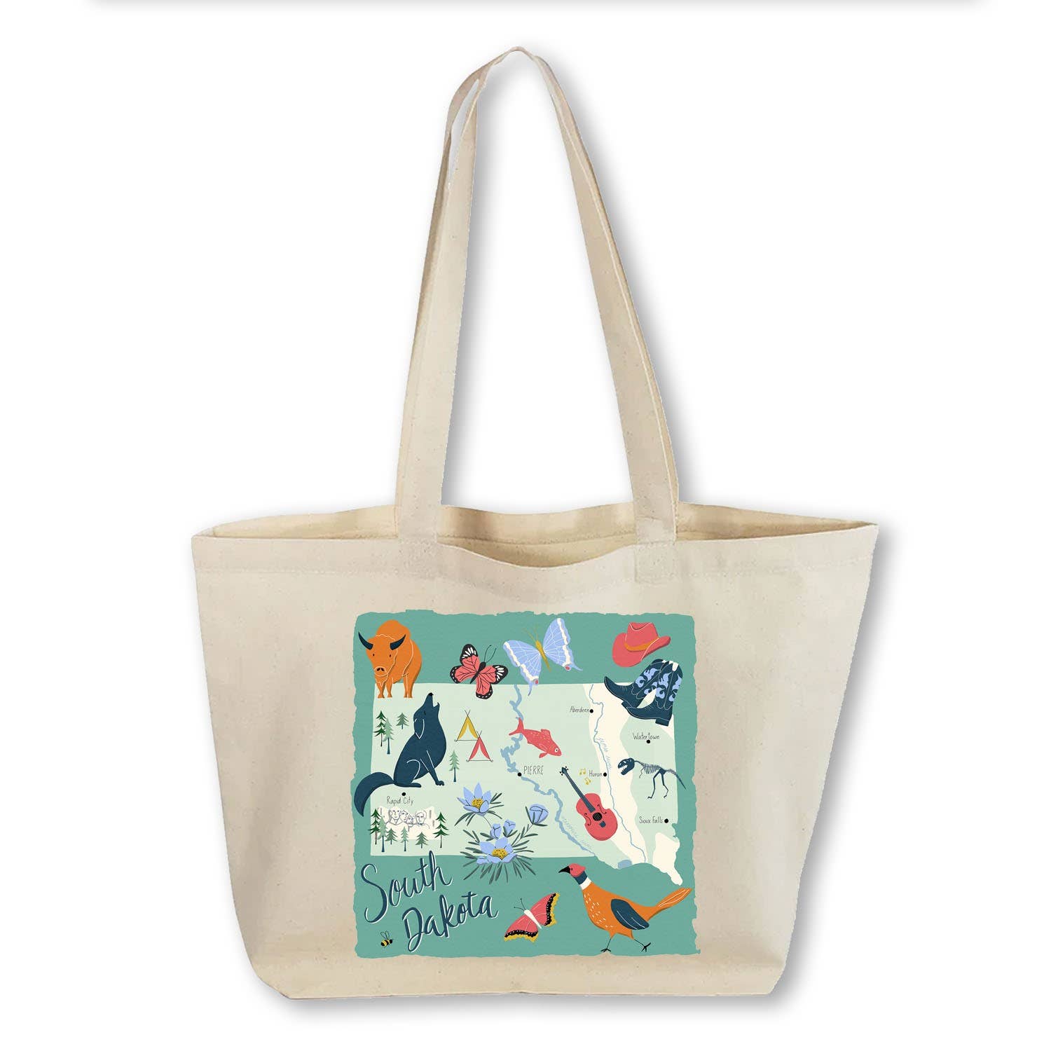 Works of Heart - Wholesale Tote Bag - Unisex - Home State Home: Canvas Totebag39