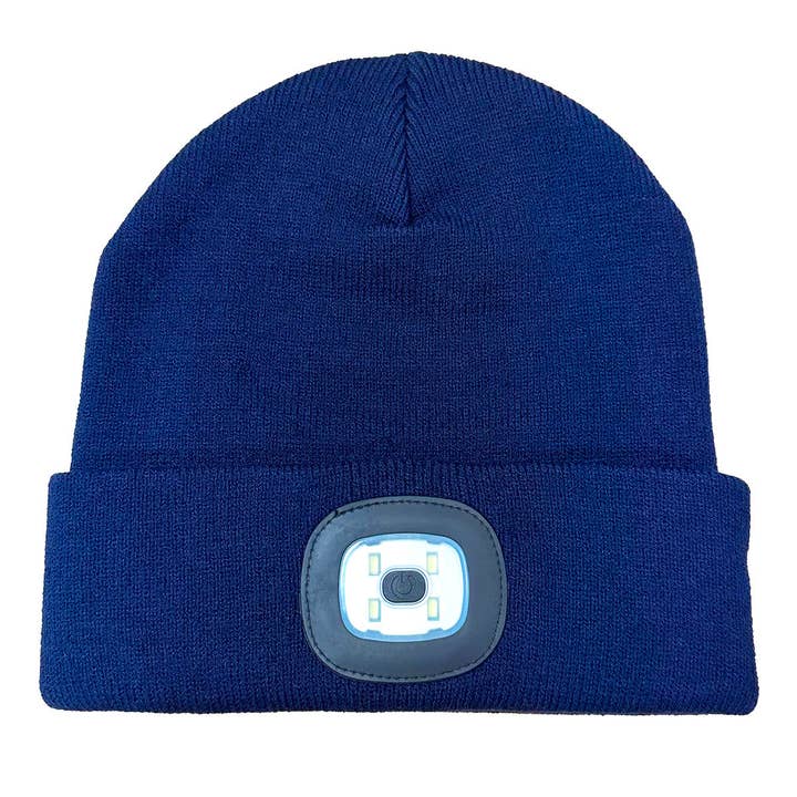 Novelty Brands - Wholesale Retailer Display - Accessories - Roughneck LED Light Beanie Hat Assortment- 6/Display13