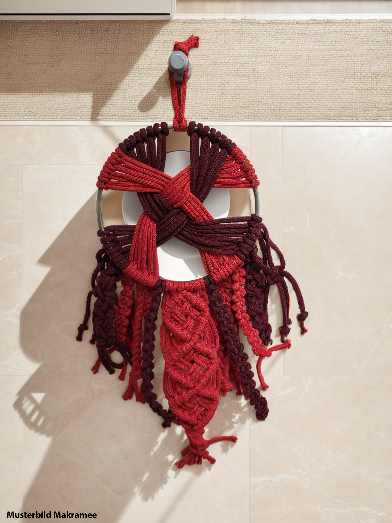 Wollbiene - Wholesale Yarn - Wool Bee Macrame Yarn 5mm I 70m I Knotting of Macrame1