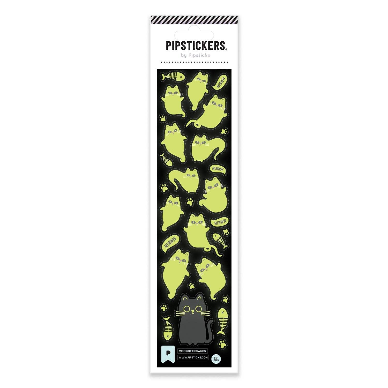 Pipsticks – wholesale Sticker – Midnight Meowgics0