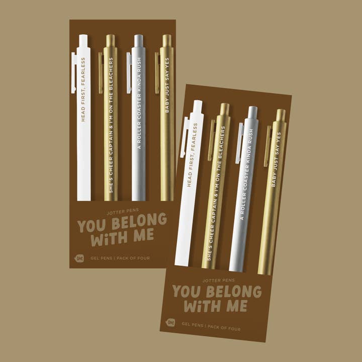 Talking Out of Turn - Wholesale Pen - Swiftie Jotter Sets!! (Taylor's Version)(Topsellers)
13