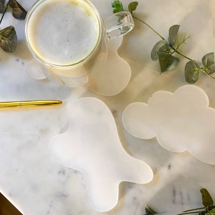 Golvende grote onderzetter, doorschijnend hittebestendige onderzetter voor wholesale door Chow's Stories