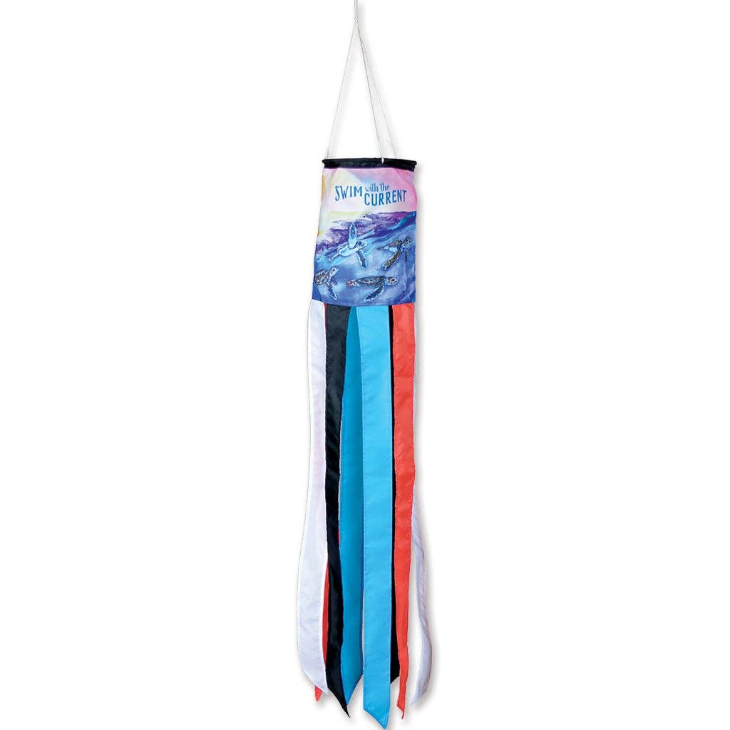 Premier Kites & Designs - Wholesale Wind Chime - WINDSOCK - SWIM WITH THECURRENT0