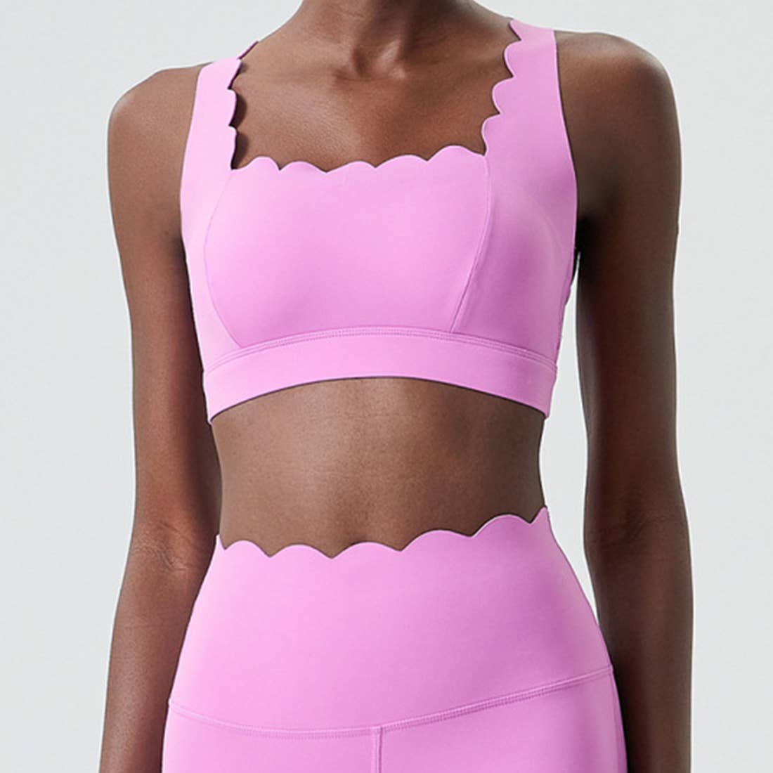 Sodalemon – wholesale Activewear set – Women′s – Women Seamless Yoga Set - Removable Cup Bra&Contoured Tights22