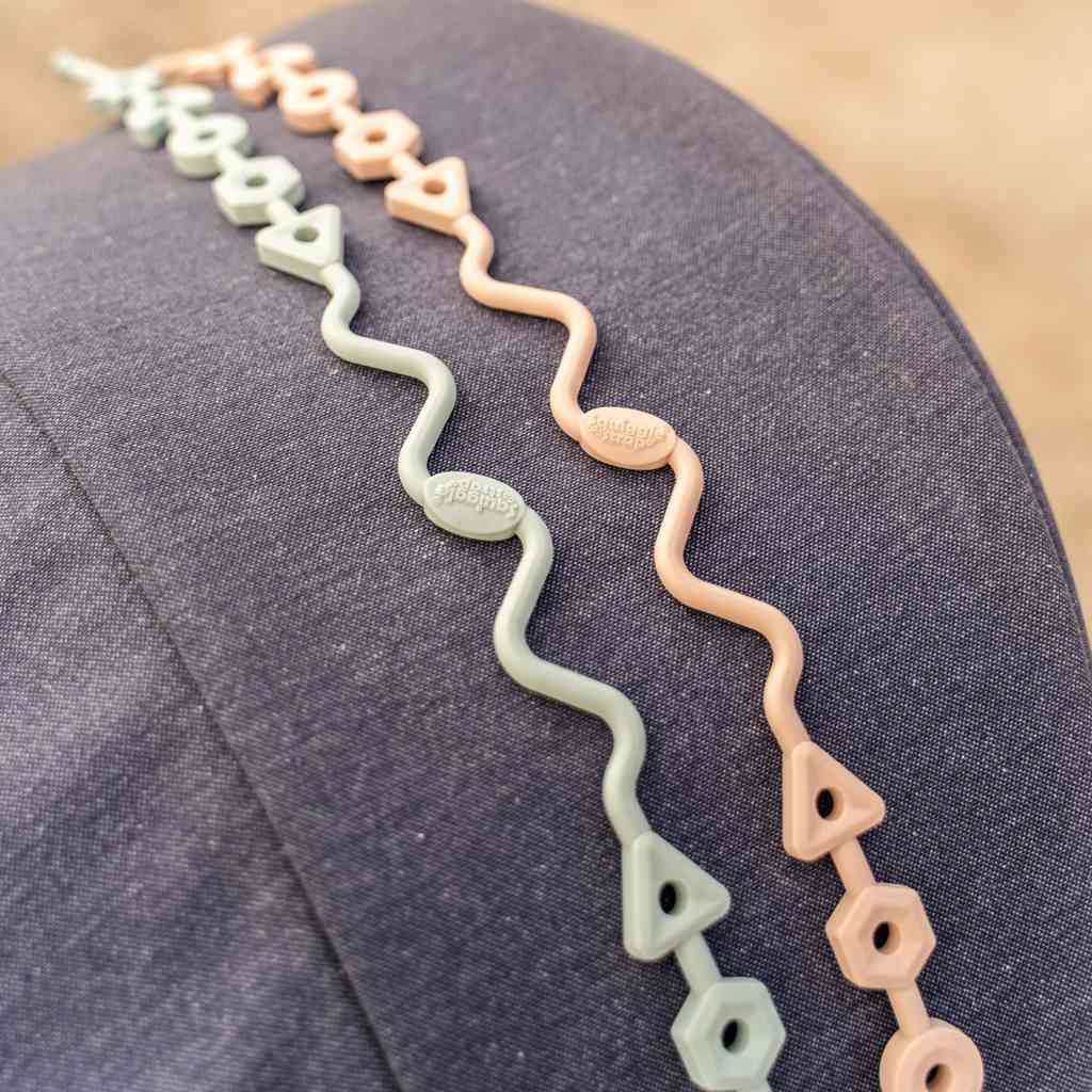 Thumble Baby Care - Wholesale Toy Set - Kids - Squiggle Strap® Silicone Adjustable Multi-Use Toy Strap 2pcs8