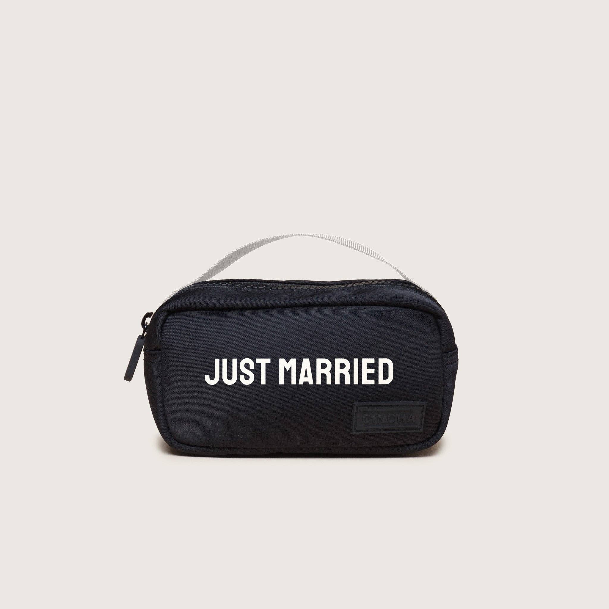 Cincha – wholesale Belt bag – Unisex – The Belt Buddy - Just Married (Jet)0