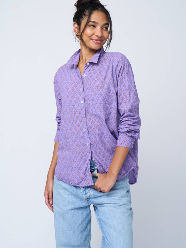 God Kæreste Skjorte - Solsikke Overdye Lavendel for engroshandel hos and for Good