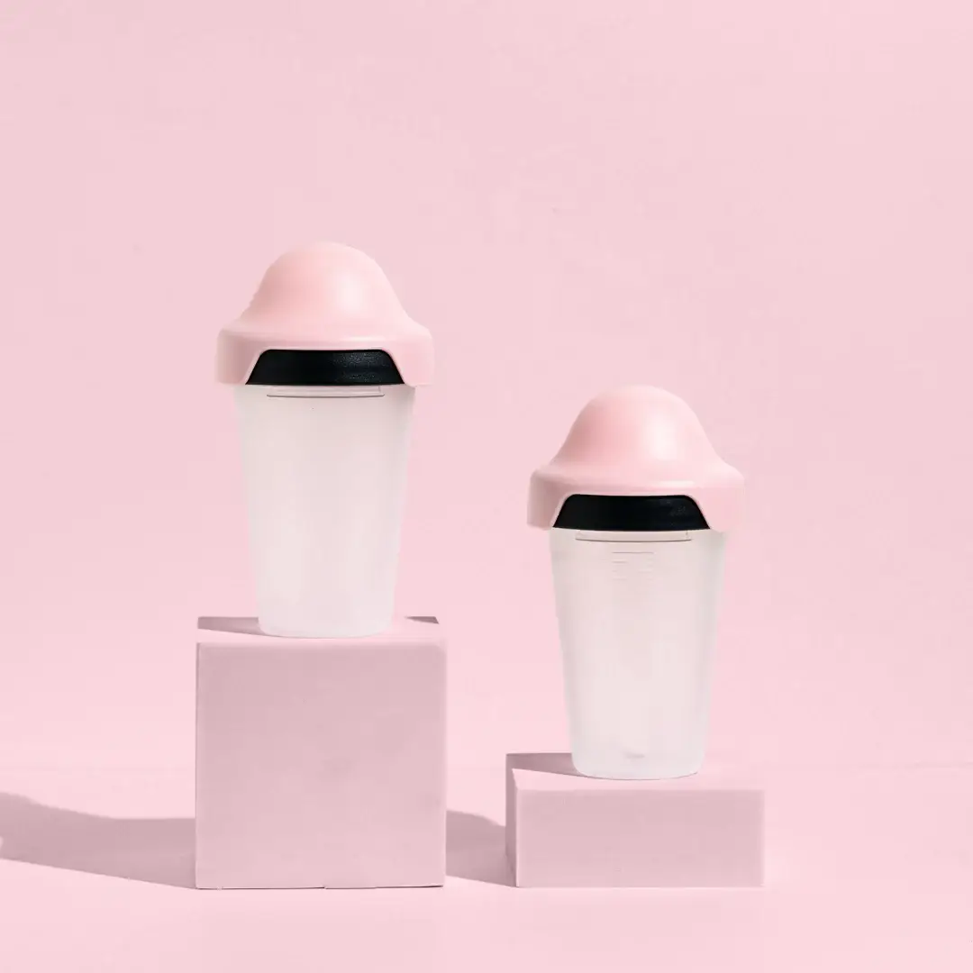 Little Stackers - Wholesale Baby bottle - 240ml Baby Bottle Two Pack Black/Pink0