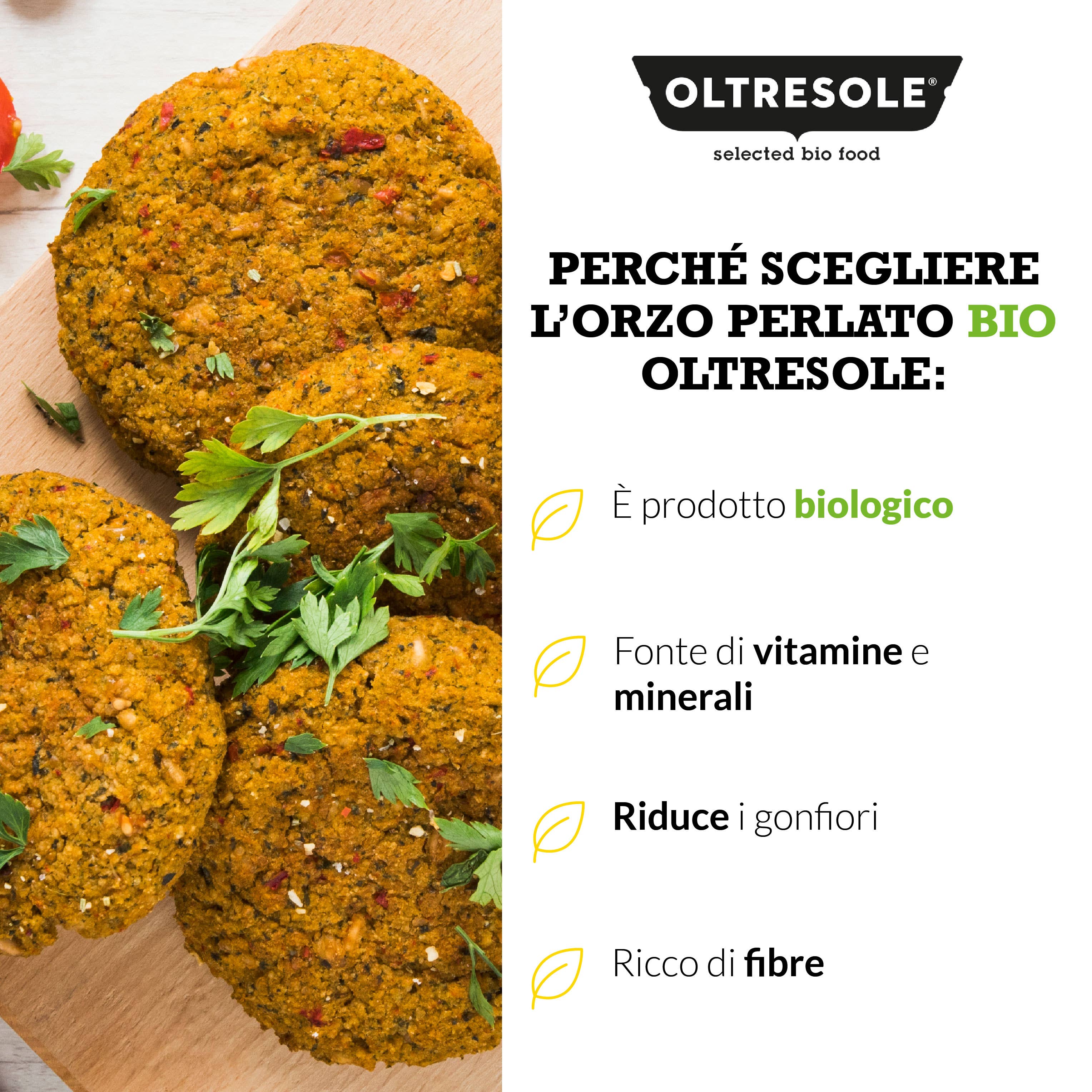 Oltresole - Wholesale Whole Grains - ORGANIC PEARL BARLEY 1 Kg5
