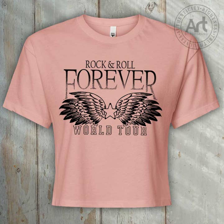 T-shirt court FOREVER RNR pour la vente par Art by Forgrand