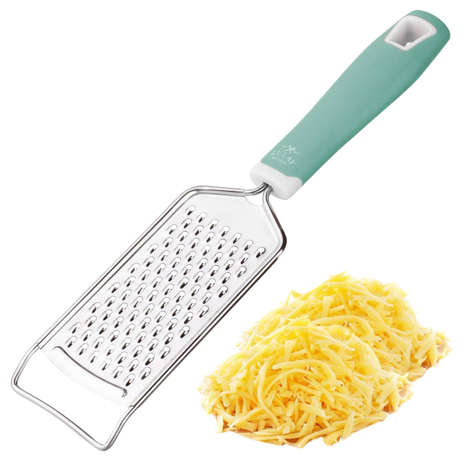 Zulay Kitchen - Wholesale Rasp - Platte, draagbare kaasrasp van roestvrij staal13