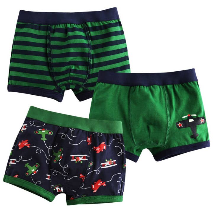 Boxer 3 Pack - Airplane for wholesale on Faire