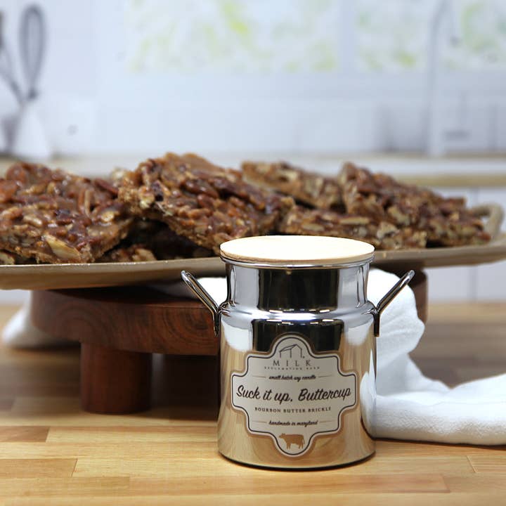 Milk Reclamation Barn - Wholesale Jar/Filled Candle - Stainless Milk Churn Candle - 12.5 oz37