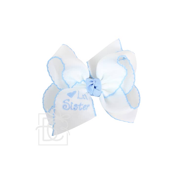 Beyond Creations, LLC - Vendita all'ingrosso Fiocco per capelli - Bambini - Fiocco ricamato all'uncinetto Big Sister & Lil Sister4